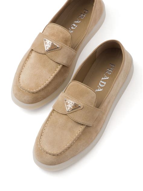 prada loafers paris|prada suede loafer.